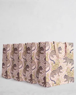 Set of 4 Small Gift Bags in Bagheera
