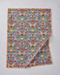 Set of 2 Tea Towels in Bee Tapestry