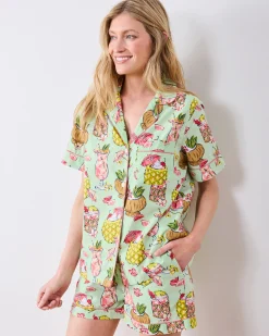 Short PJ Set Bundle in Flock Party & Paradise Punch