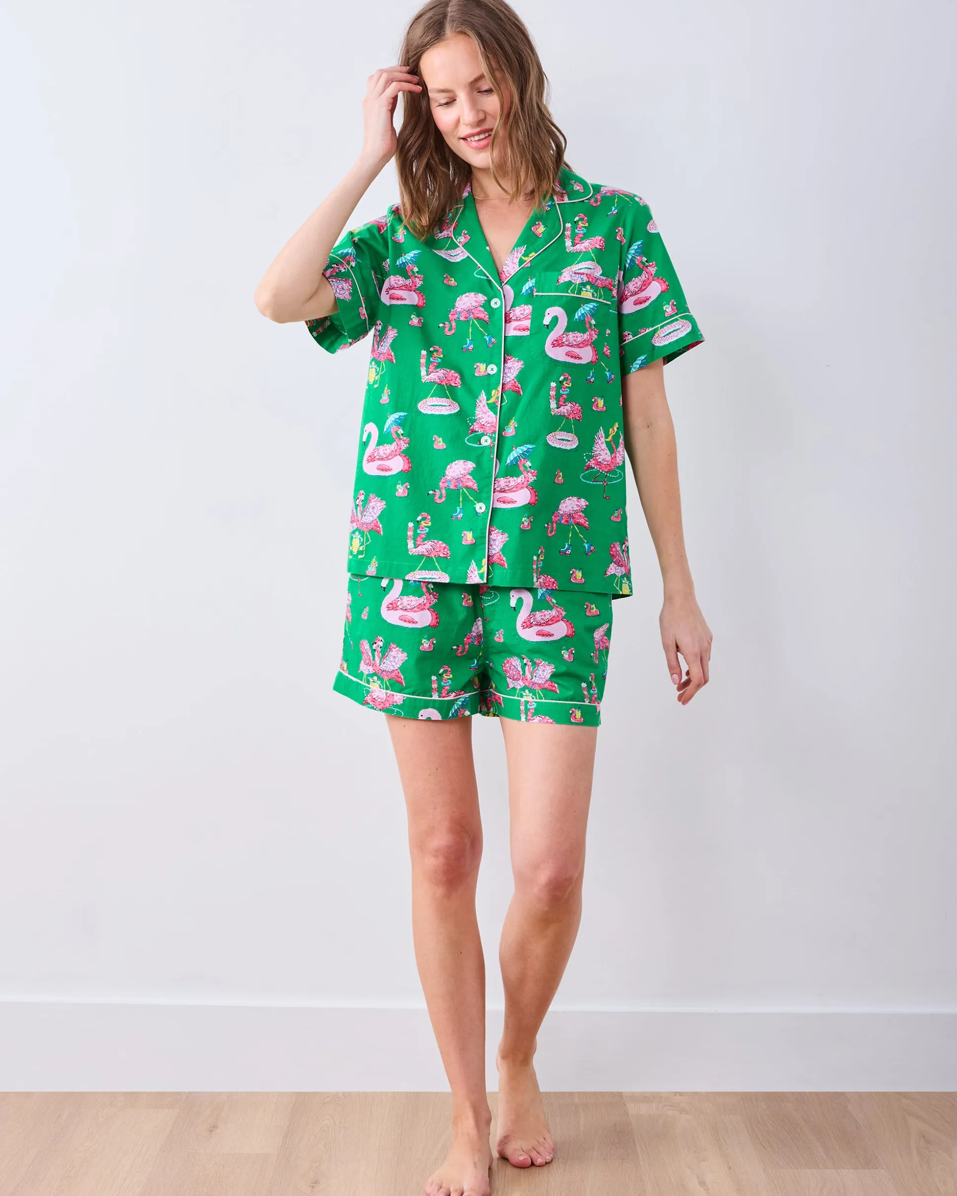 Short PJ Set Bundle in Flock Party & Paradise Punch
