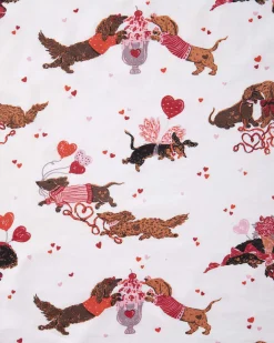 Short PJ Set in Dachshund Date