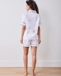 Short PJ Set in Daughters of Triton