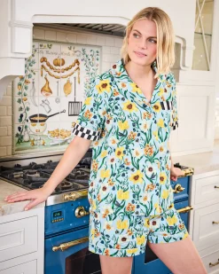 Short PJ Set in Dreamy Daffodil