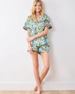 Short PJ Set in Dreamy Daffodil