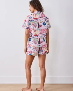 Short PJ Set in Emotional Baggage