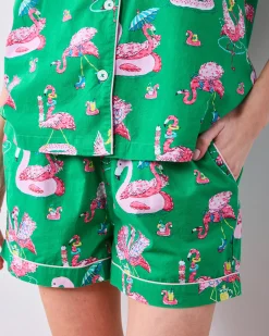 Short PJ Set in Flock Party