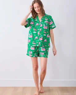 Short PJ Set in Flock Party