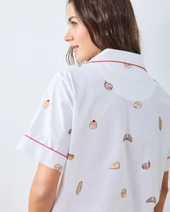 Short PJ Set in Freshly Baked