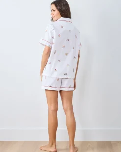 Short PJ Set in Freshly Baked