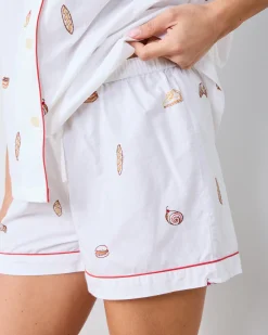Short PJ Set in Freshly Baked