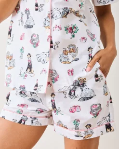 Short PJ Set in Fur Ever Yours
