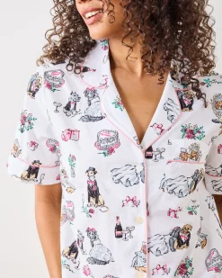Short PJ Set in Fur Ever Yours