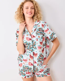 Short PJ Set in Hen House