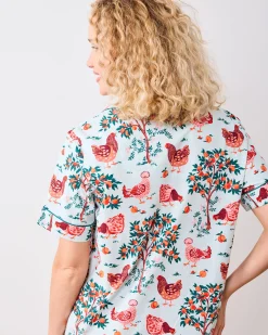 Short PJ Set in Hen House