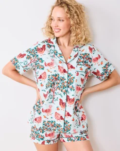 Short PJ Set in Hen House