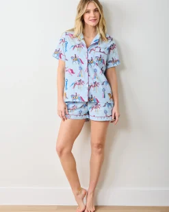 Short PJ Set in Horse Show