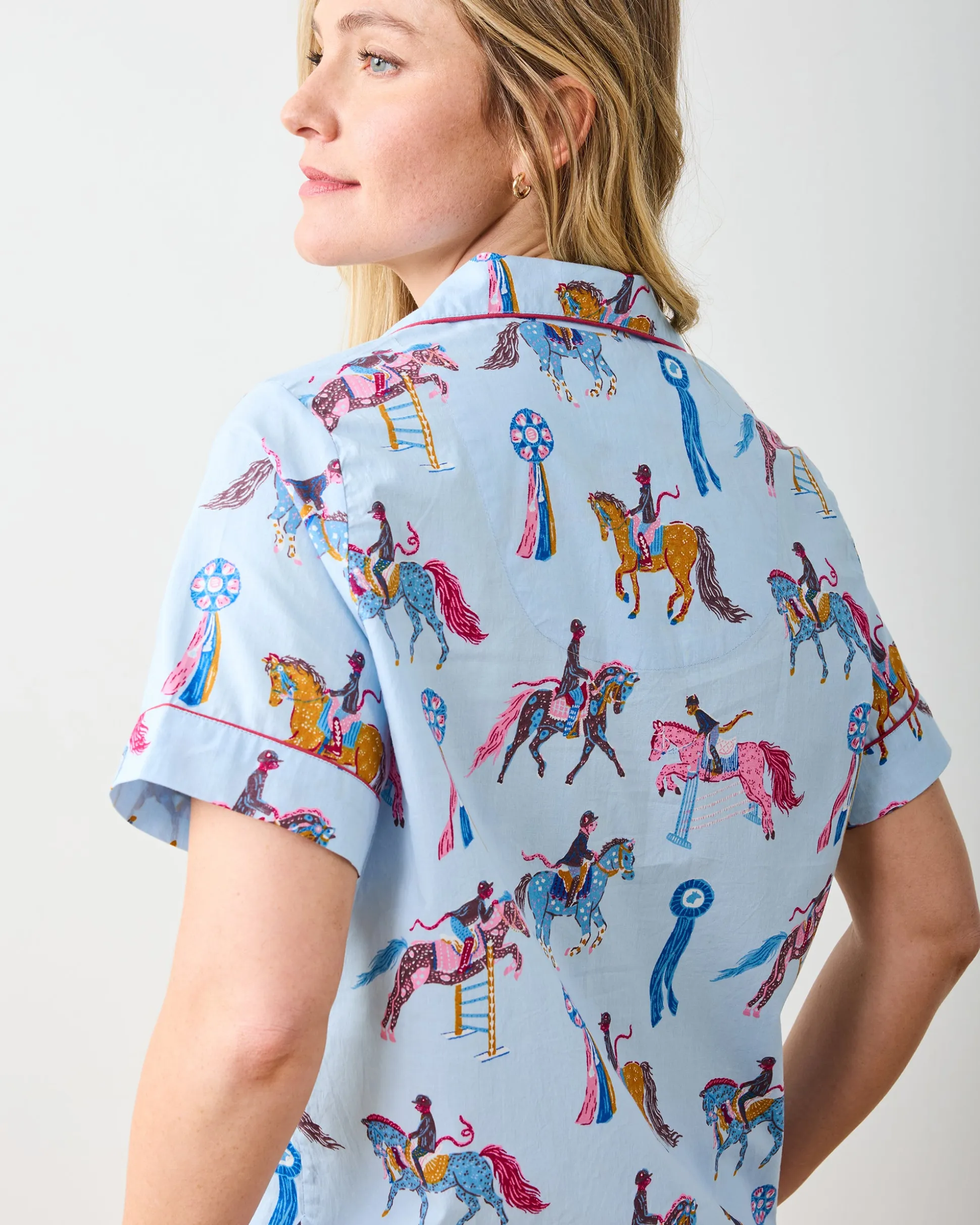 Short PJ Set in Horse Show