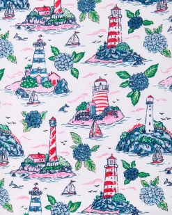 Short PJ Set in Lighthouse Keeper
