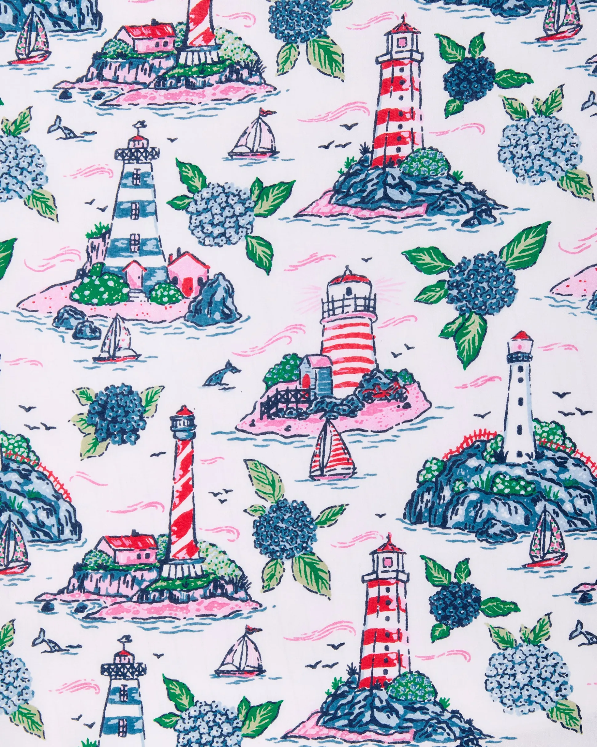 Short PJ Set in Lighthouse Keeper