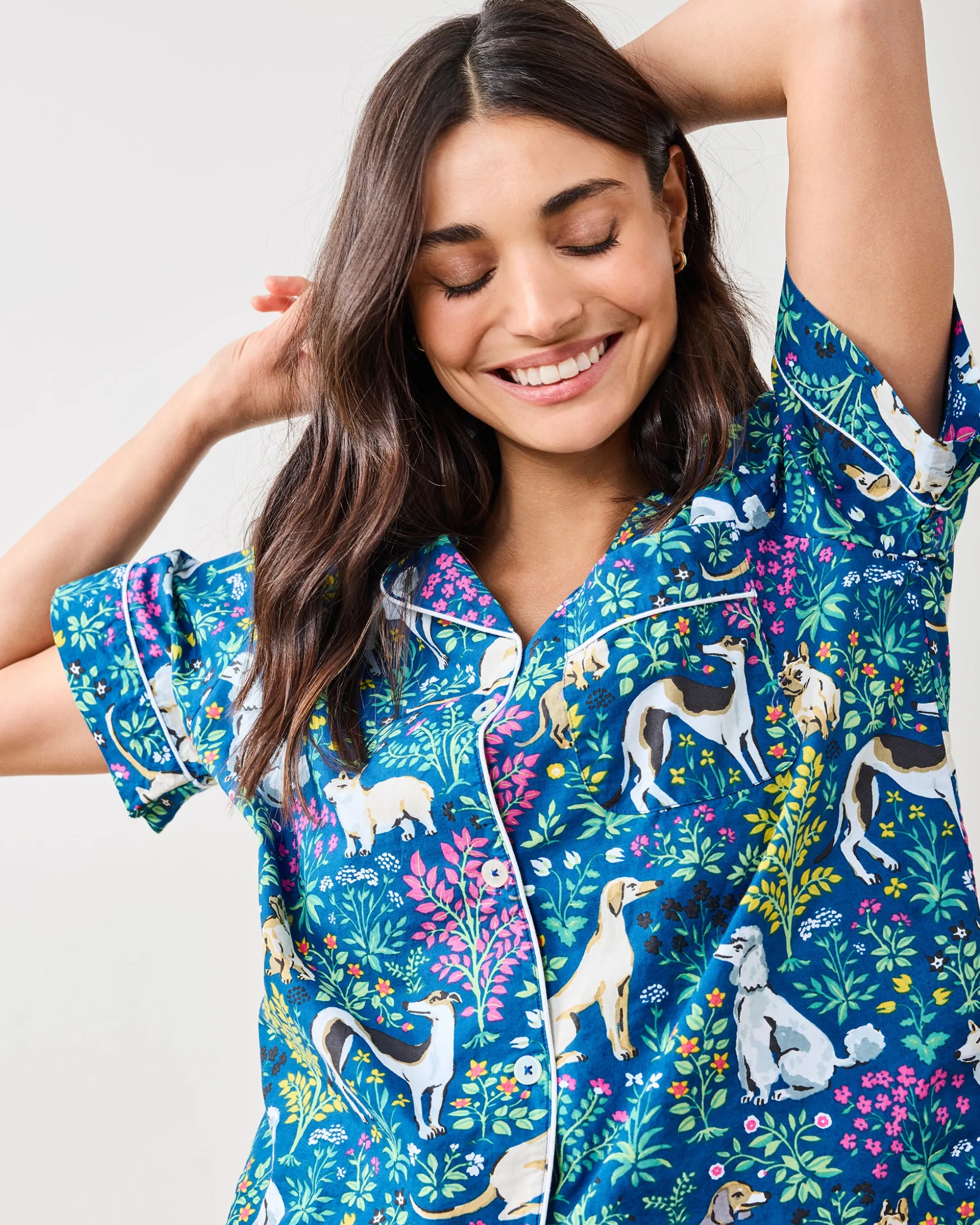 Short PJ Set in Must Love Dogs