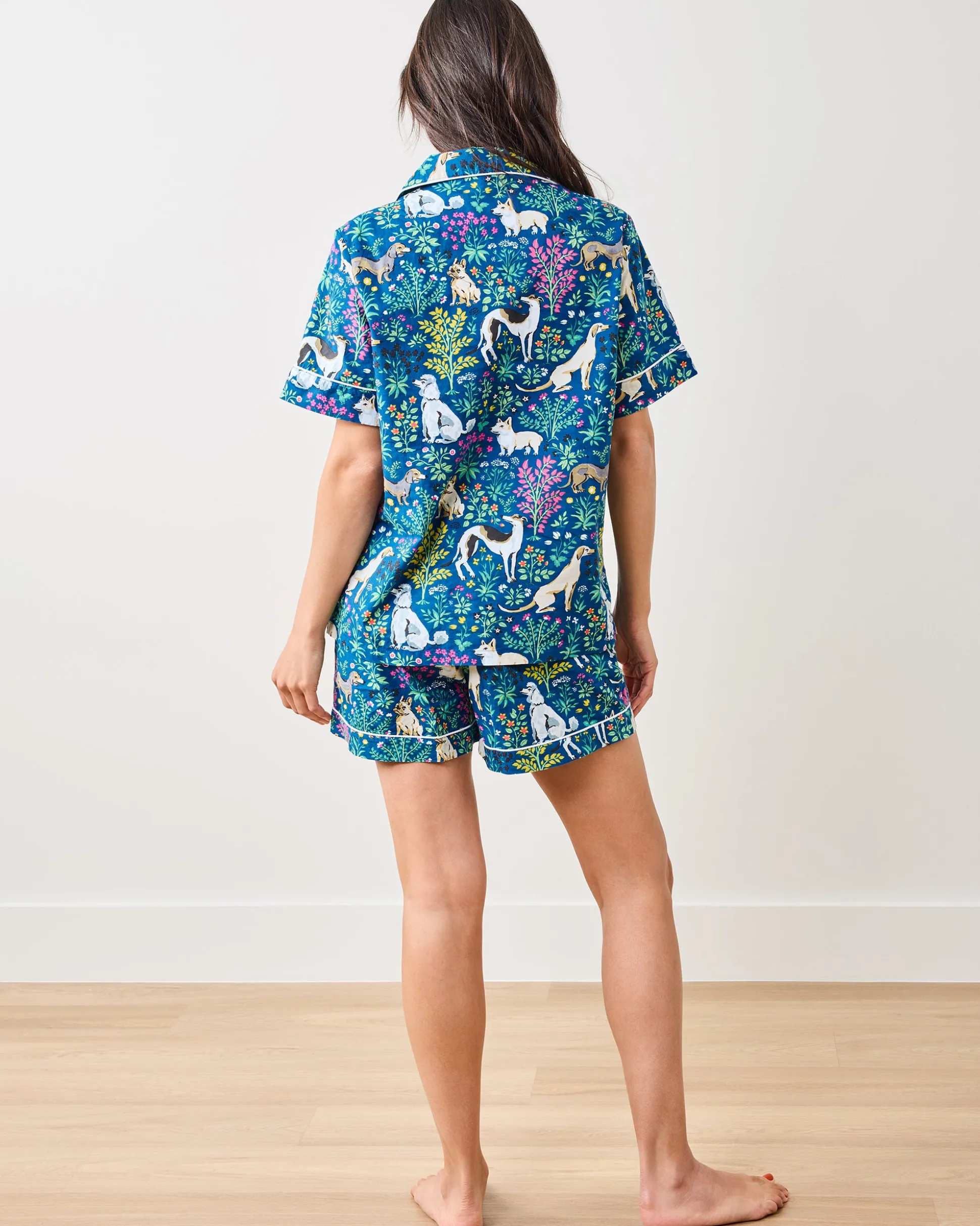 Short PJ Set in Must Love Dogs