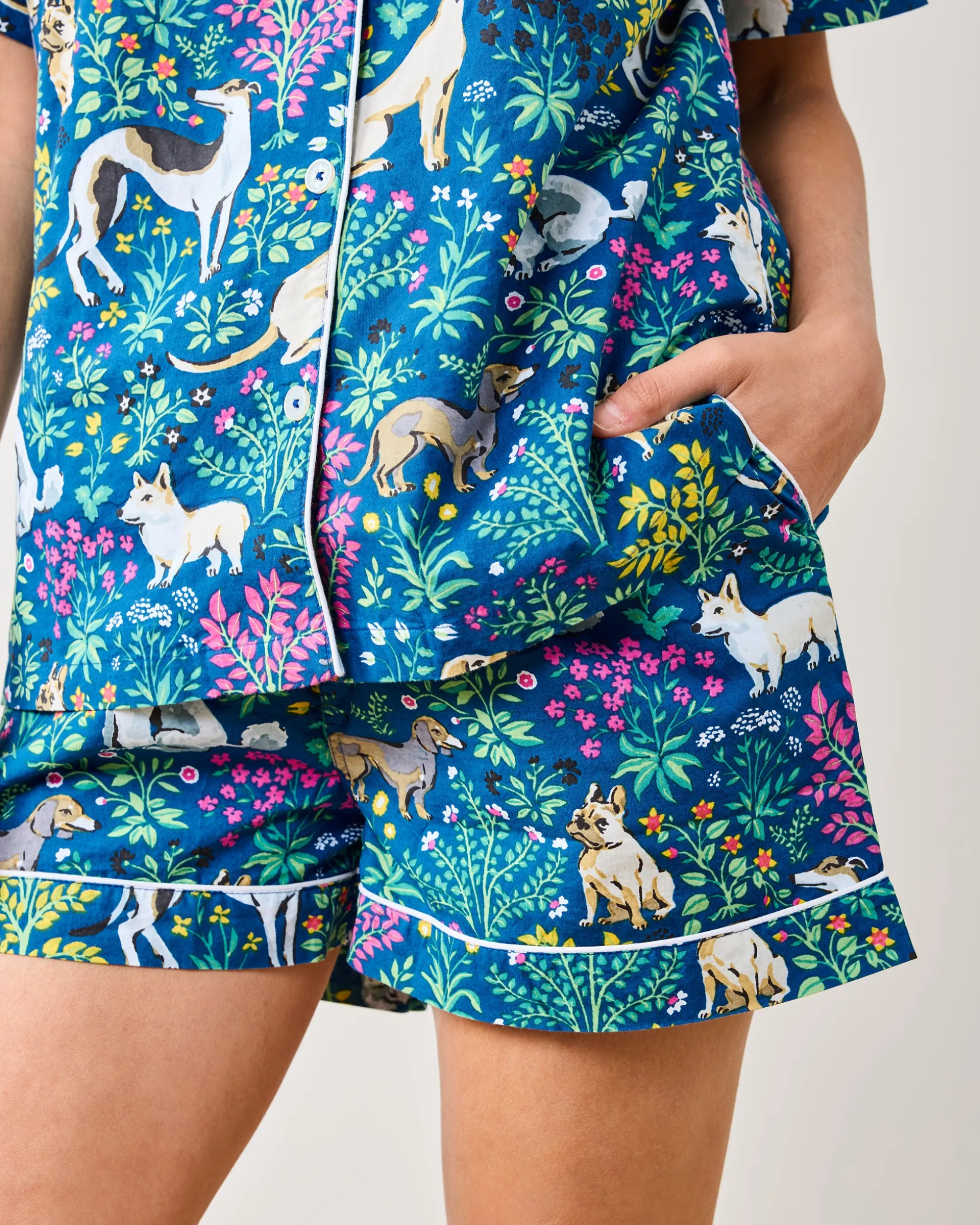 Short PJ Set in Must Love Dogs
