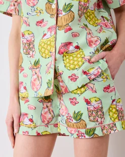 Short PJ Set in Paradise Punch