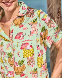 Short PJ Set in Paradise Punch