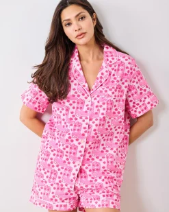 Short PJ Set in Rhinestone Cowgirl
