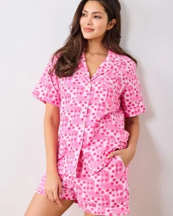 Short PJ Set in Rhinestone Cowgirl