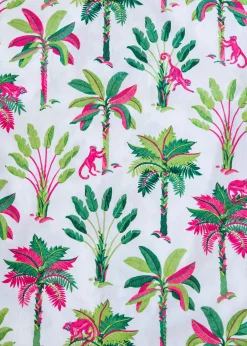 Short PJ Set in Royal Palms