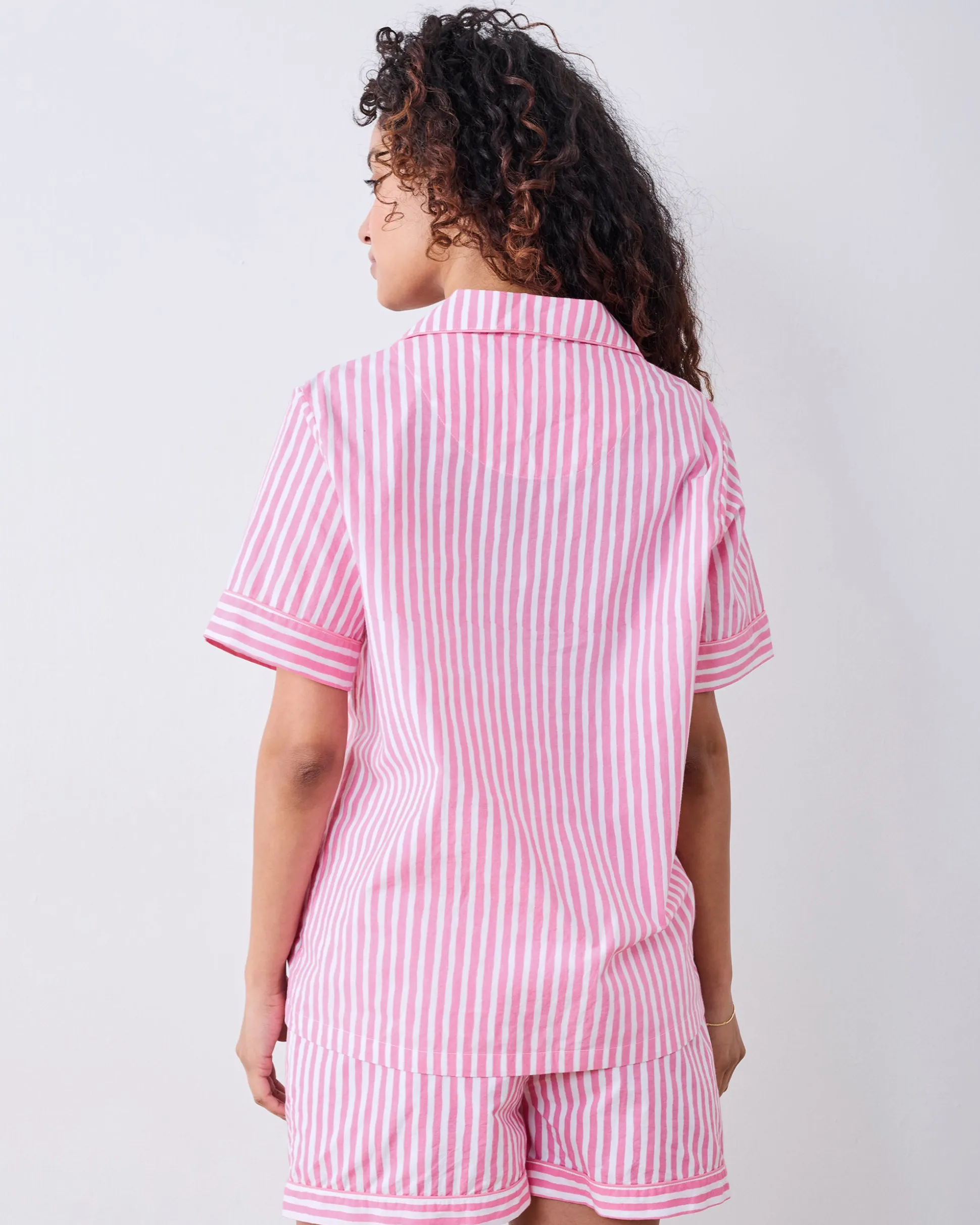 Short PJ Set in Spa Day Stripes