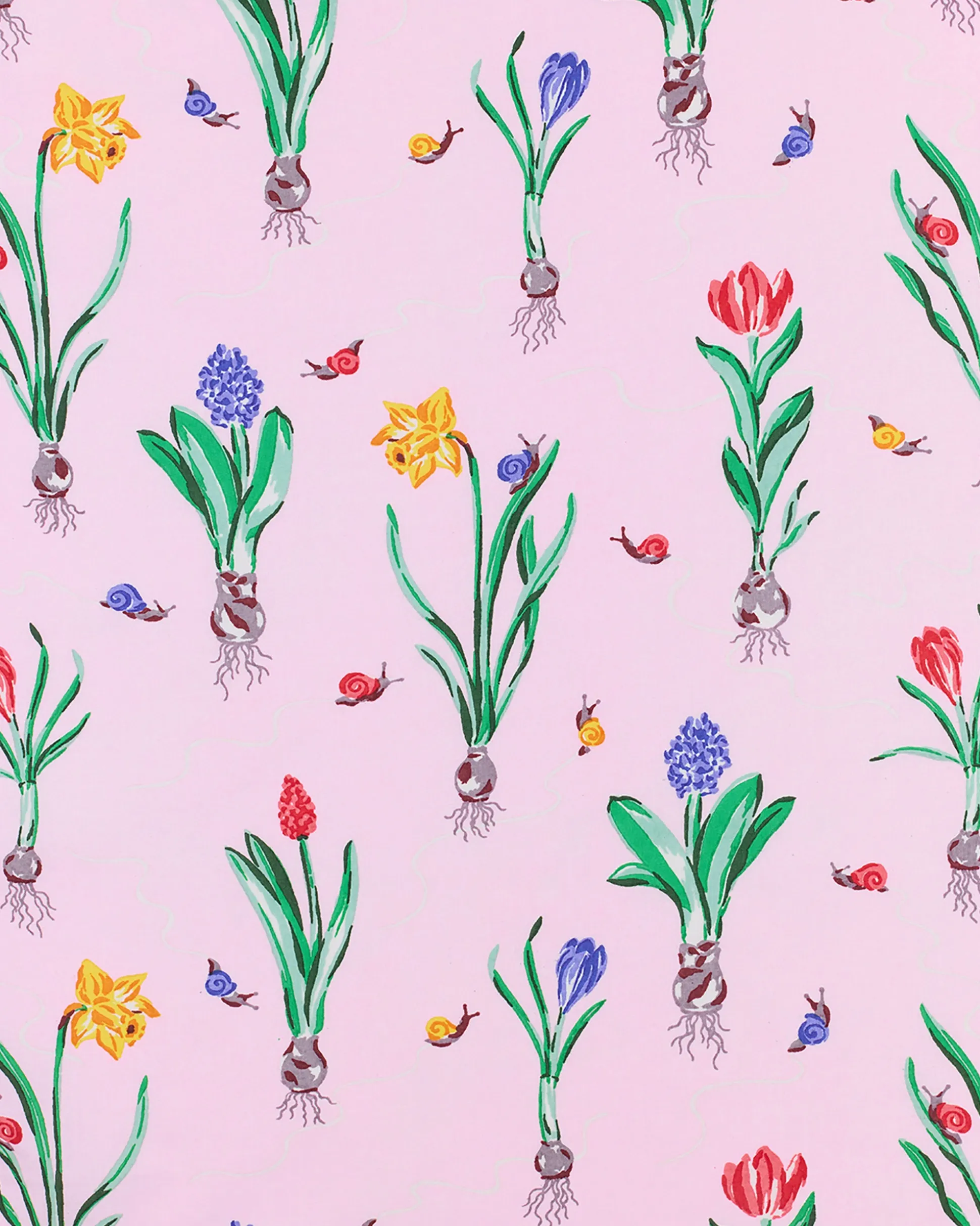 Short PJ Set in Tulip Trail