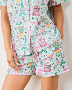 Short PJ Set in Viva Las Vegas