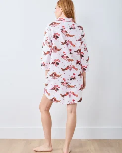 Sleep Shirt in Dachshund Date