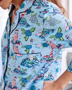 Sleep Shirt in Lighthouse Keeper