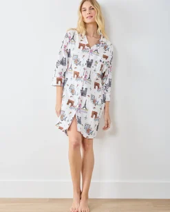 Sleep Shirt in Paris Getaway