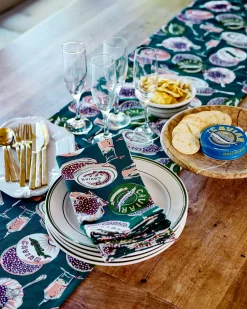 Table Runner in Champagne & Caviar