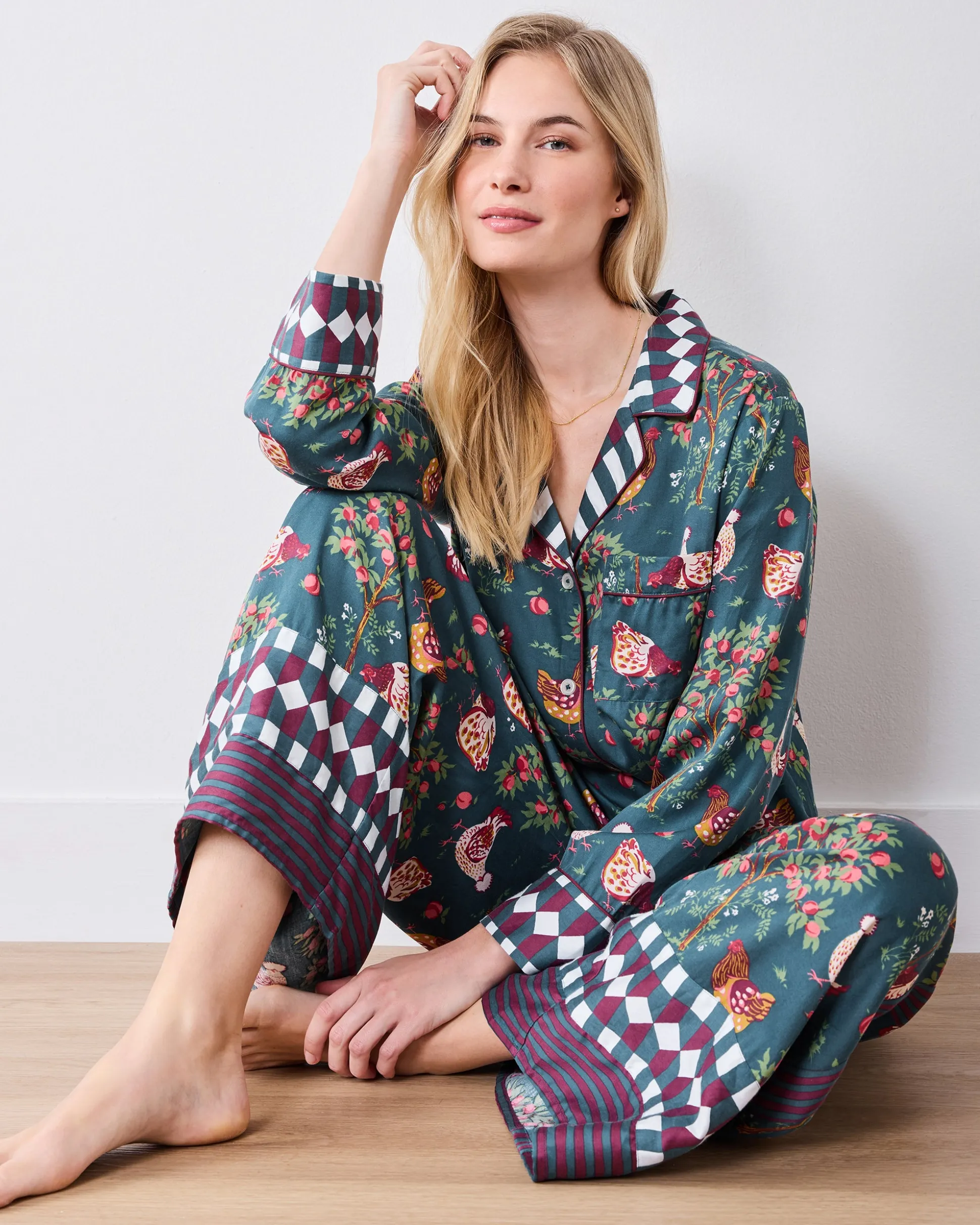 Tall Eco Satin Rittenhouse Set in Hen House
