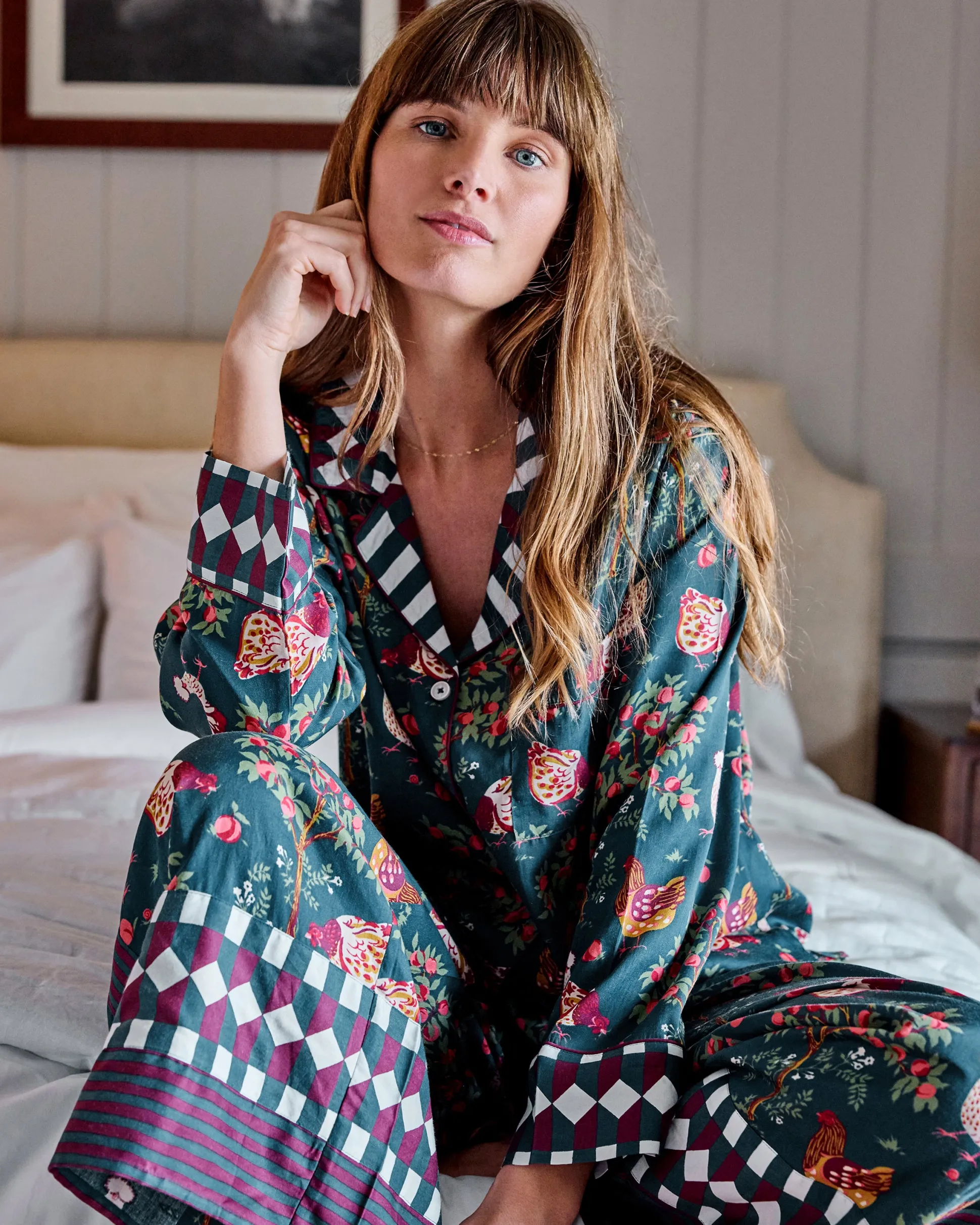 Tall Eco Satin Rittenhouse Set in Hen House