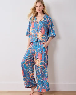 Tall Eco Satin Wildest Dreams Set in Octopus Isle