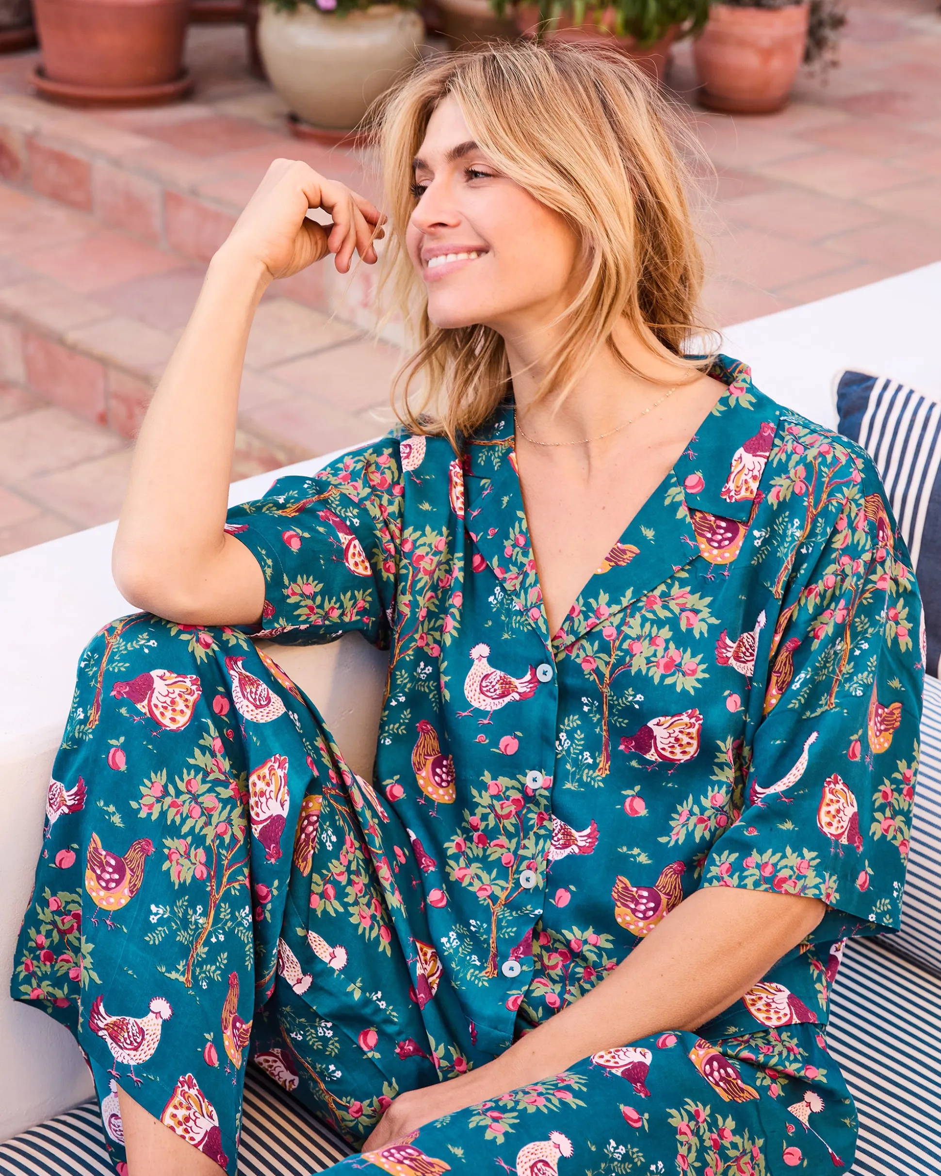 Tall Eco Satin Wildest Dreams Set in Hen House