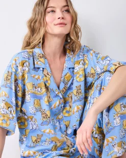 Tall Eco Satin Wildest Dreams Set in Palm Royale Pooches