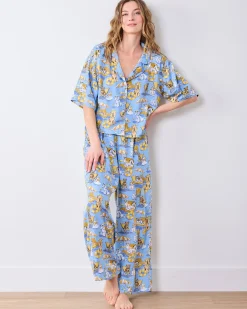 Tall Eco Satin Wildest Dreams Set in Palm Royale Pooches