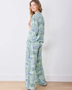 Tall Eco Satin Wildest Dreams Set in Mermaid Toile