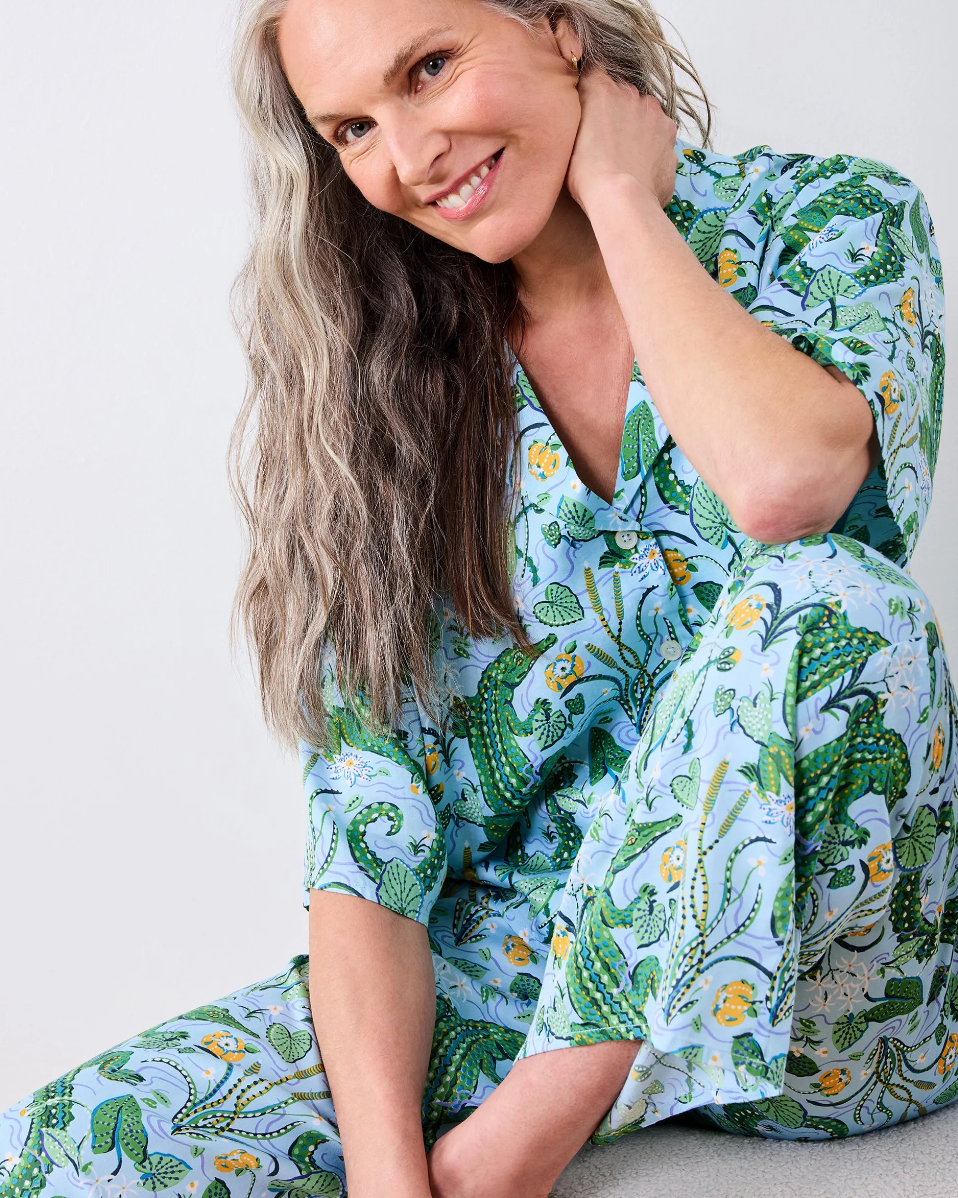 Tall Eco Satin Wildest Dreams Set in Gator Grove