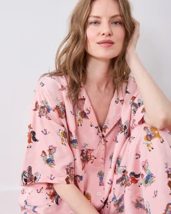 Tall Eco Satin Wildest Dreams Set in Cowgirl Chic