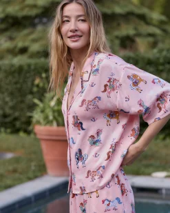 Tall Eco Satin Wildest Dreams Set in Cowgirl Chic