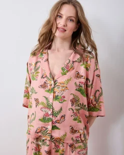 Tall Eco Satin Wildest Dreams Set in Butterfly Forager