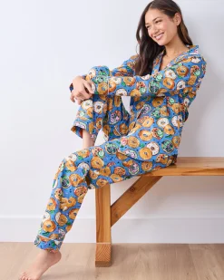Tall Long PJ Set in Bagels & Schmear